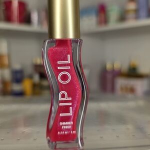 Shimmer Finish Lip Oil - Pink